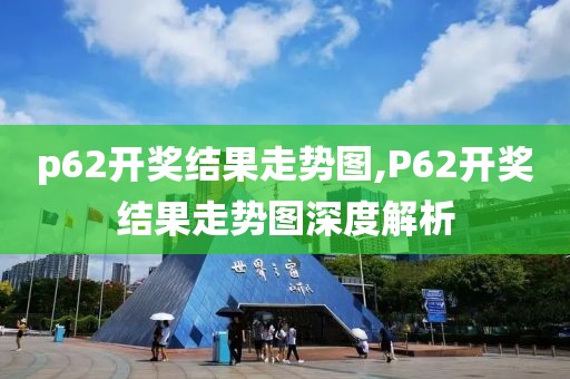 p62开奖结果走势图,P62开奖结果走势图深度解析